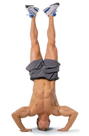 the handstand